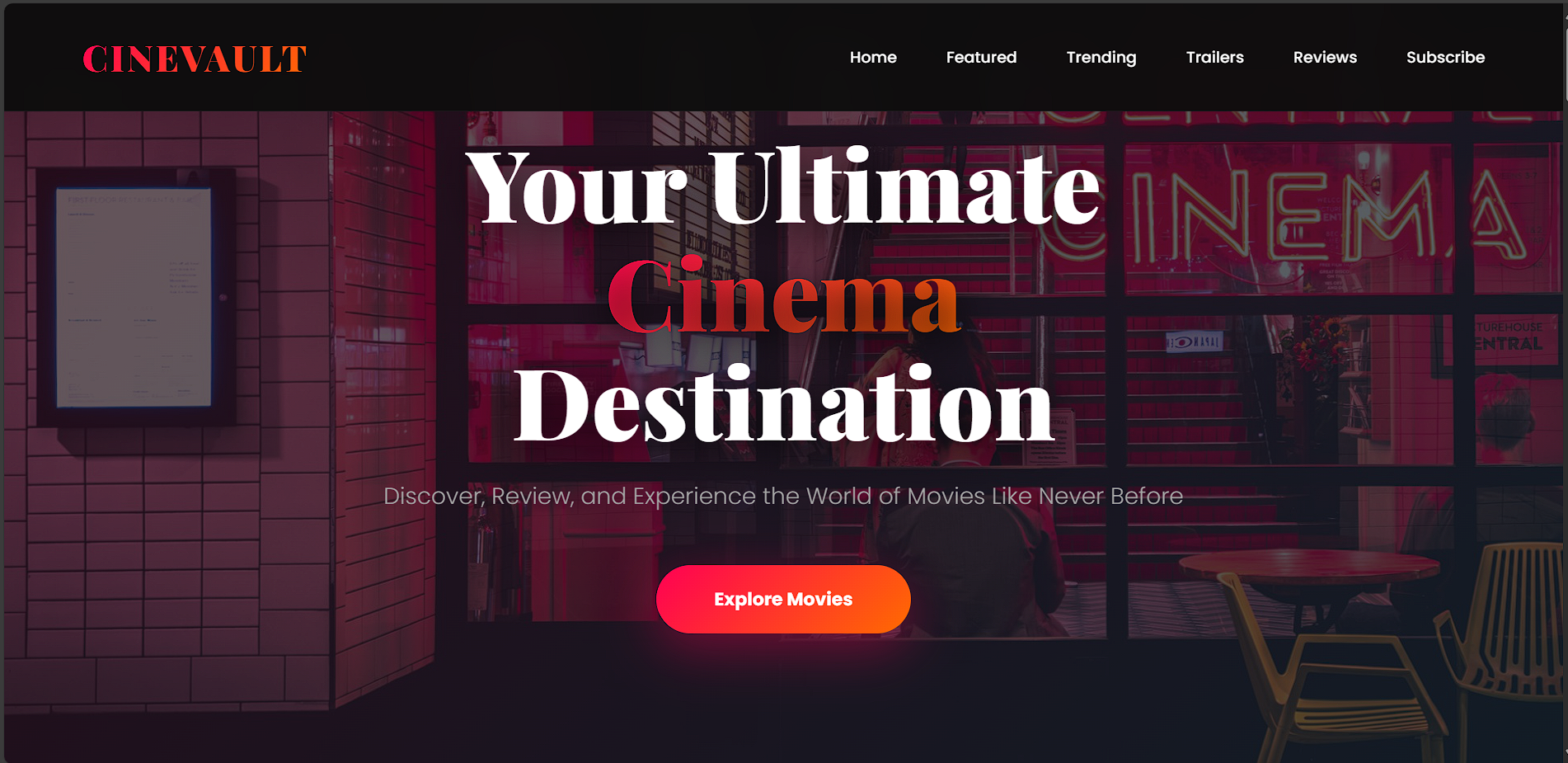 CineVault Movie Reviews